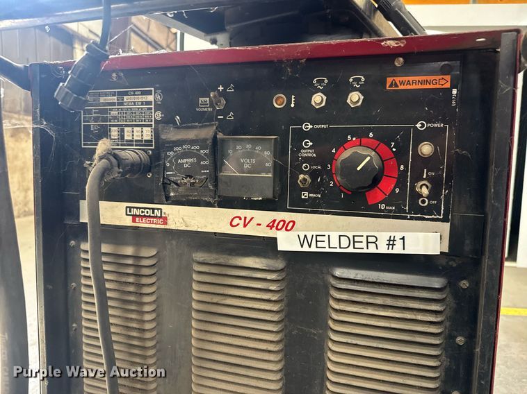 image for item EQ1166 Lincoln Electric CV-400 welder
