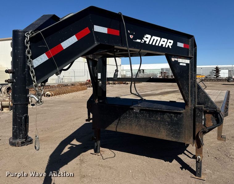 image for item EQ1189 2019 Lamar FS022527 equipment trailer