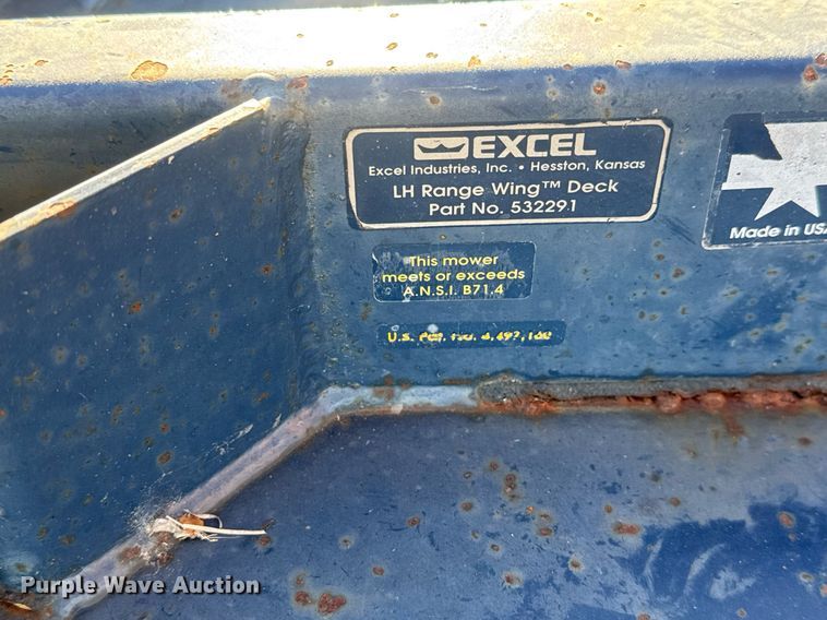 image for item EQ1190 Excel 4500 Hustler lawn mower