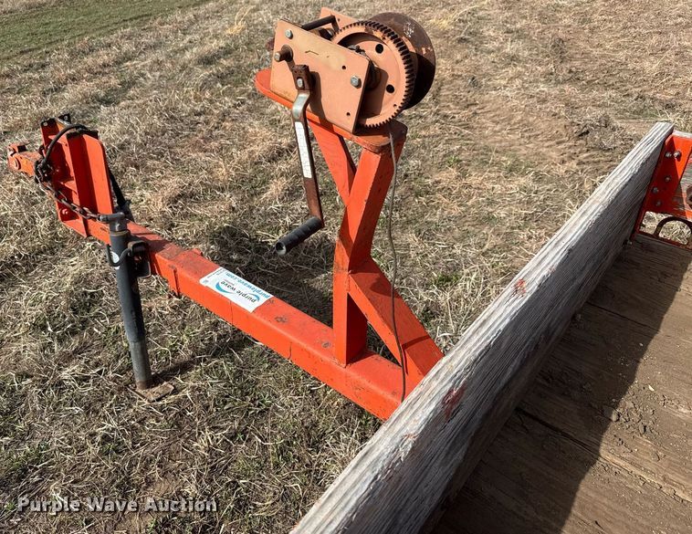 image for item EQ1216 1986 JFW B1FB tilt deck utility trailer