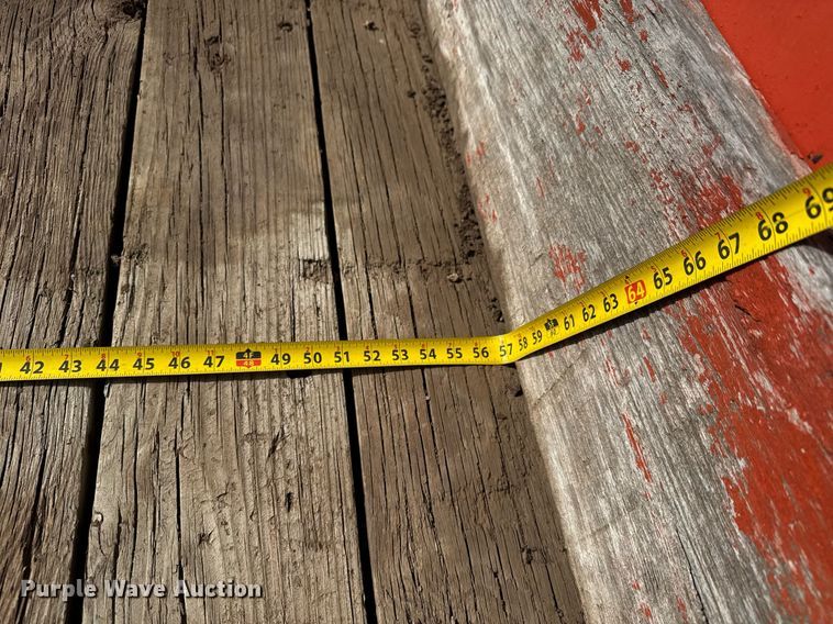 image for item EQ1216 1986 JFW B1FB tilt deck utility trailer