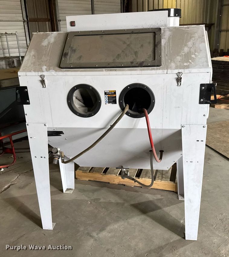 image for item EQ1219 Central Pneumatic sand blast cabinet