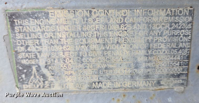 image for item EQ2559 Cornell 6STX-EM55K3 pump