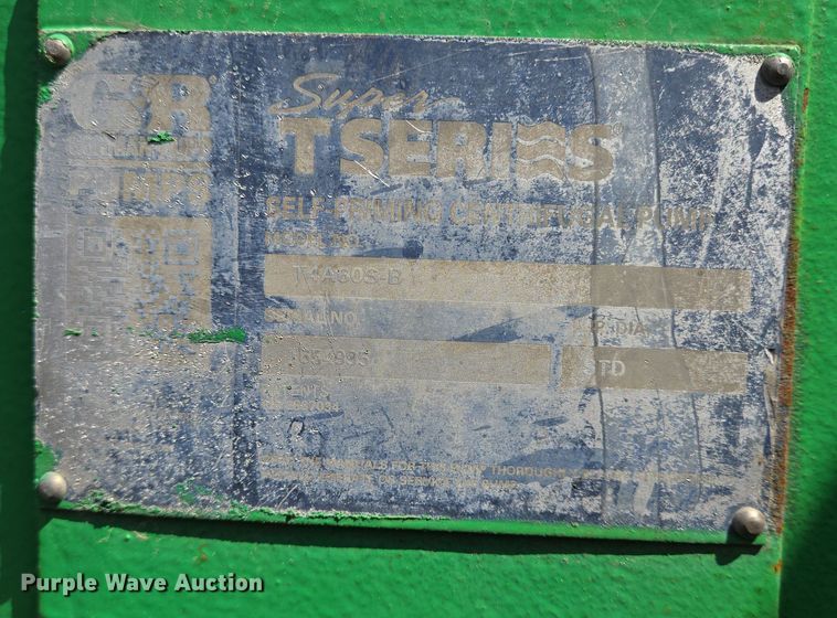 image for item EQ2562 Gorman-Rupp T4A60S-B pump