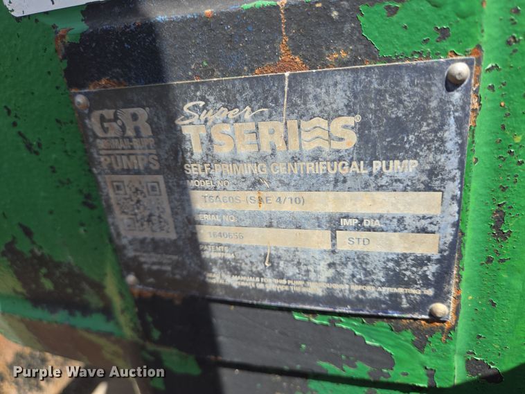 image for item EQ2563 Gorman-Rupp T6A60S pump