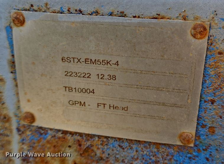 image for item EQ2567 Cornell 6STX-EM55K-4 pump