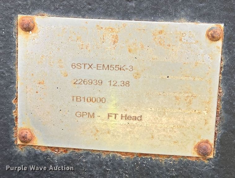 image for item EQ2569 Cornell 6STX-EM55K-3 pump