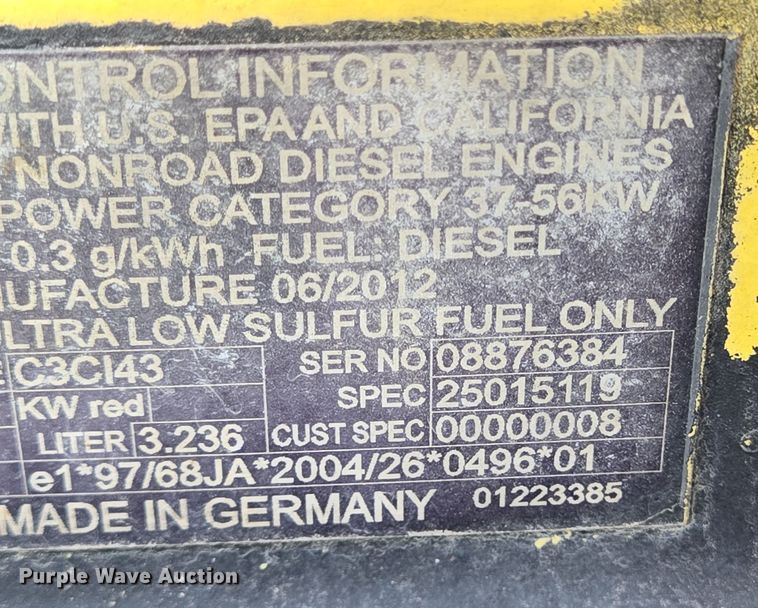 image for item EQ2570 Deutz D 914 L 03 power unit