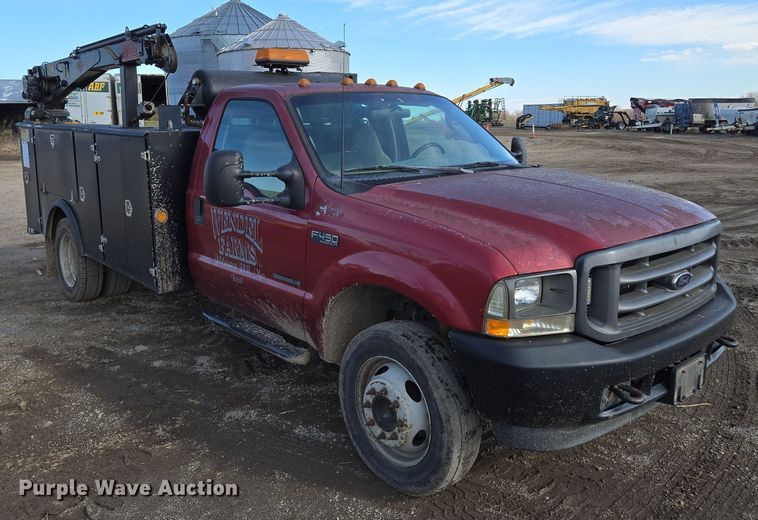image for item EQ6716 2003 Ford F450 Super Duty  utility / service truck