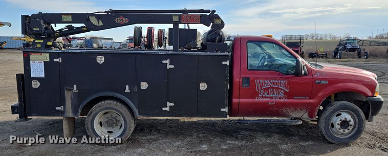 image for item EQ6716 2003 Ford F450 Super Duty  utility / service truck