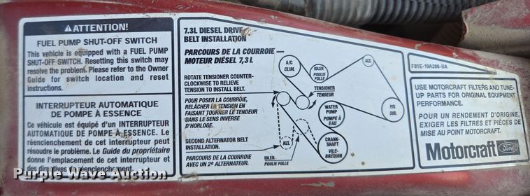 image for item EQ6716 2003 Ford F450 Super Duty  utility / service truck