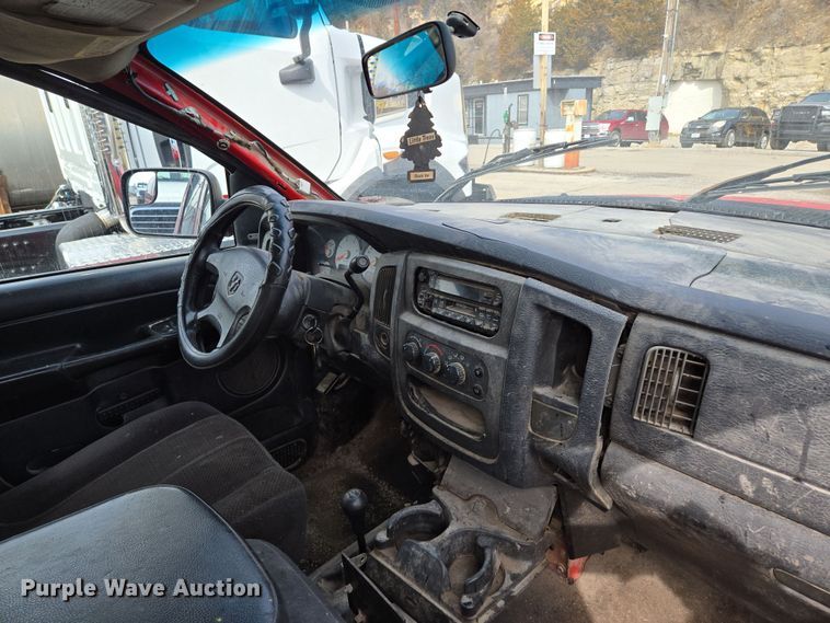 image for item EQ6778 2003 Dodge  Ram 3500 Quad Cab pickup truck cab and chassis