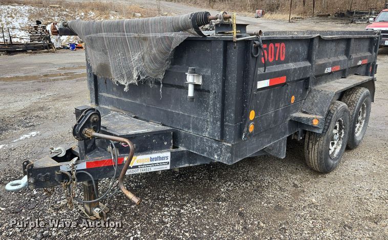 image for item EQ6780 2006 PJ Trailer dump trailer