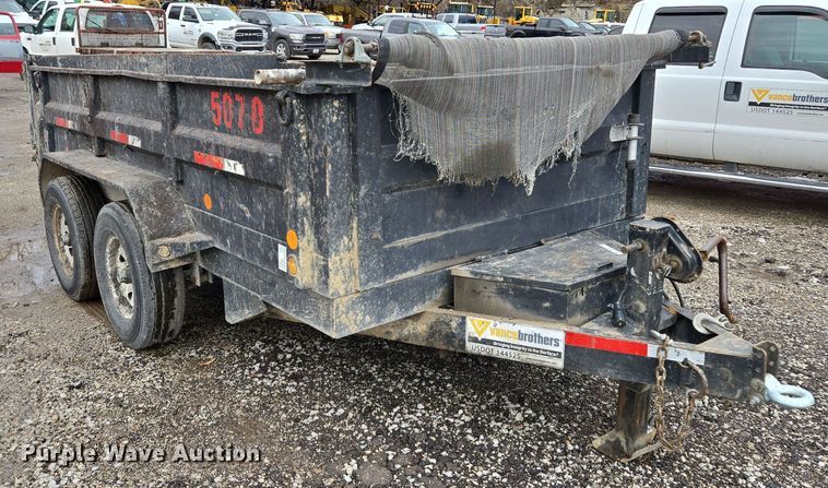 image for item EQ6780 2006 PJ Trailer dump trailer