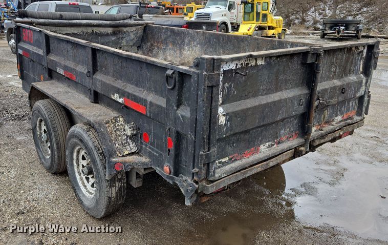 image for item EQ6780 2006 PJ Trailer dump trailer