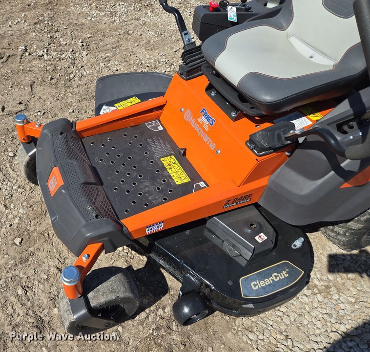 image for item EQ6818 Husqvarna Z 248F Special Edition ZTR lawn mower