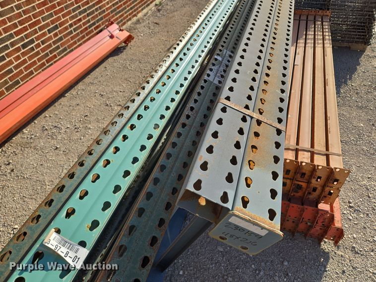 image for item EQ6827 Teardrop  pallet racking 