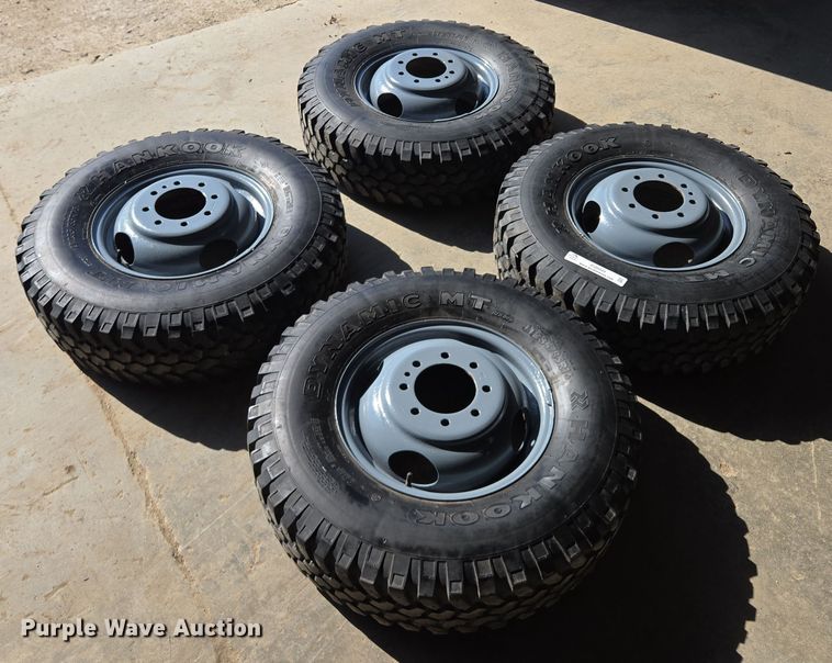 image for item EQ6844 (4) Hankook Dynamic MT LT235/85R16 tires and wheels