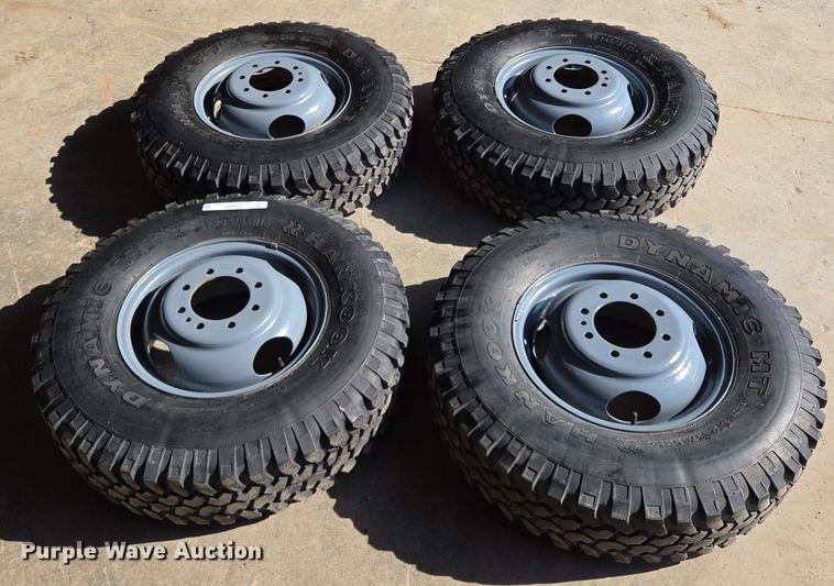 image for item EQ6844 (4) Hankook Dynamic MT LT235/85R16 tires and wheels