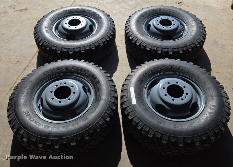 image for item EQ6844 (4) Hankook Dynamic MT LT235/85R16 tires and wheels