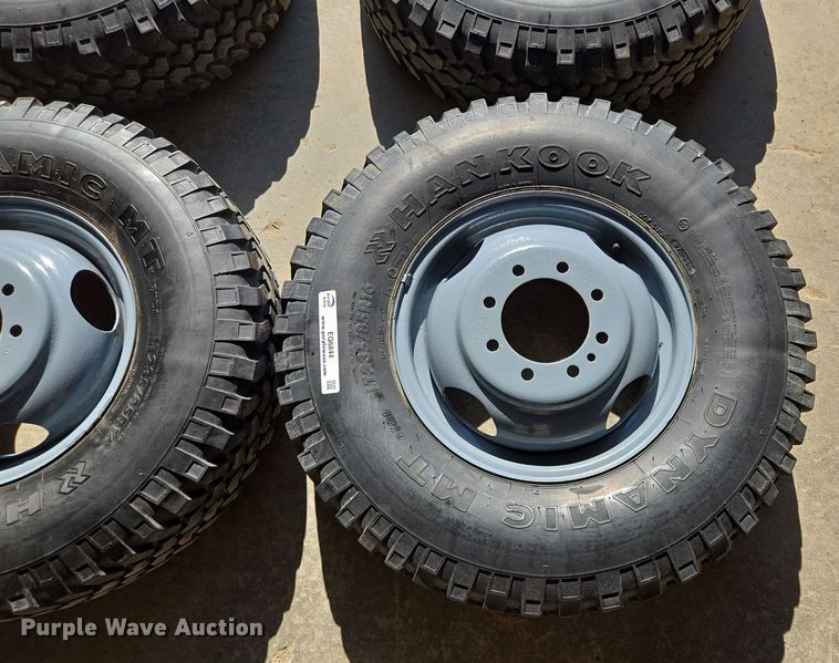 image for item EQ6844 (4) Hankook Dynamic MT LT235/85R16 tires and wheels