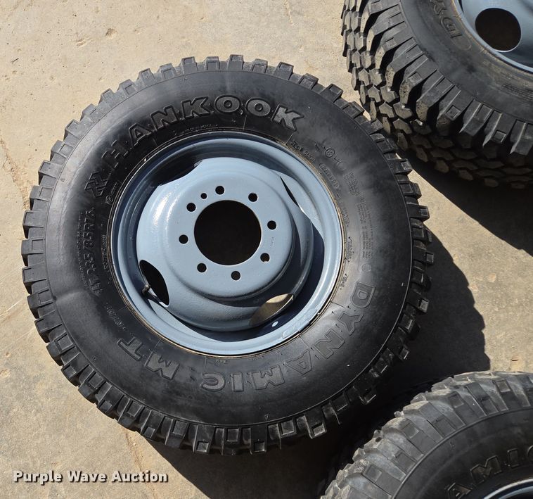 image for item EQ6844 (4) Hankook Dynamic MT LT235/85R16 tires and wheels