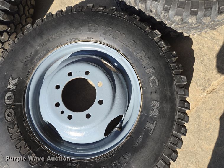 image for item EQ6844 (4) Hankook Dynamic MT LT235/85R16 tires and wheels