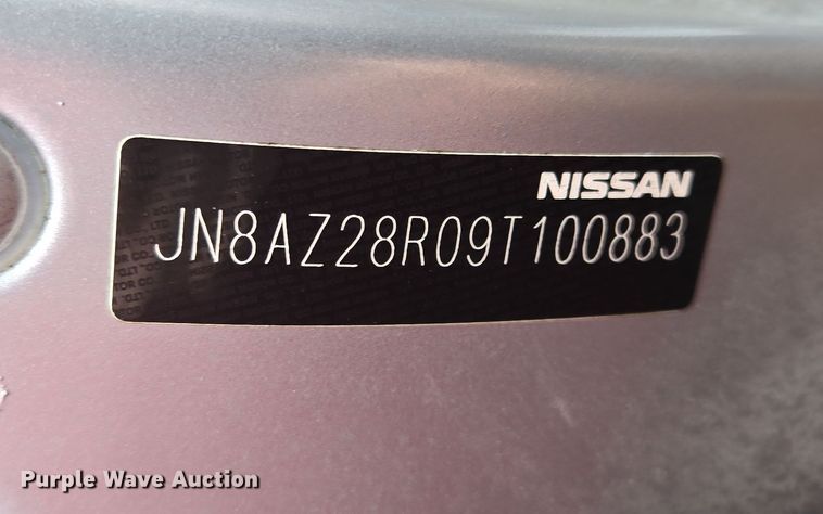 image for item EQ6866 2009 Nissan  Cube  SUV