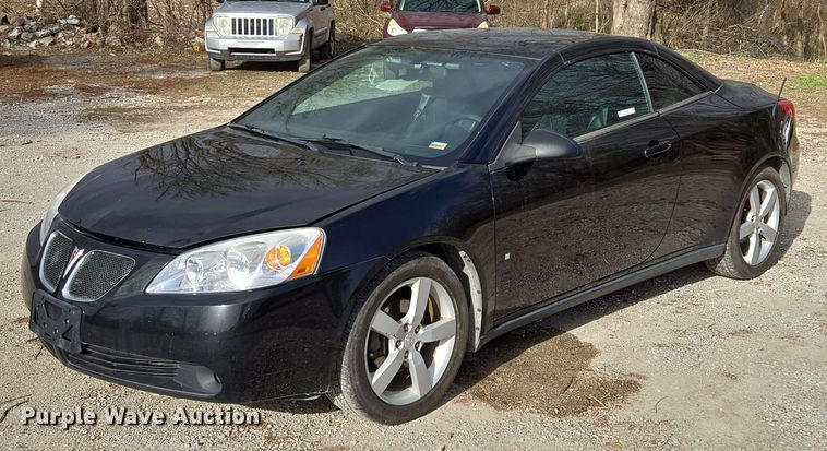 image for item EQ6868 2007 Pontiac  G6 convertible
