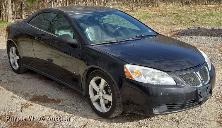 image for item EQ6868 2007 Pontiac  G6 convertible