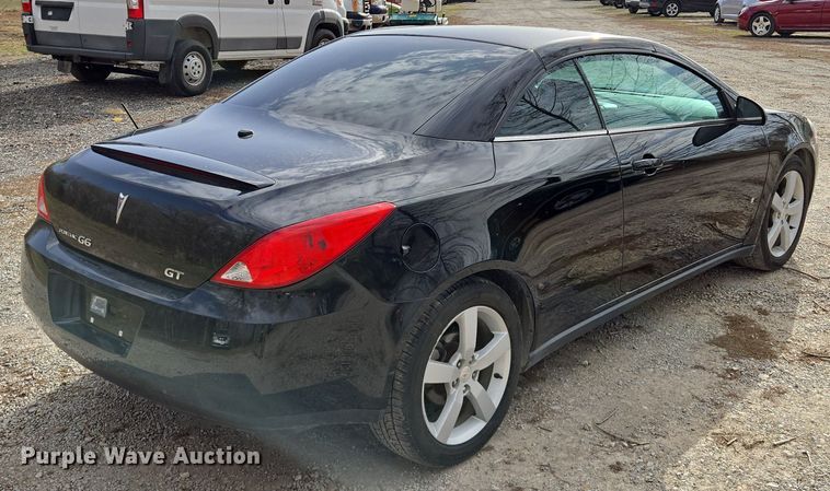 image for item EQ6868 2007 Pontiac  G6 convertible