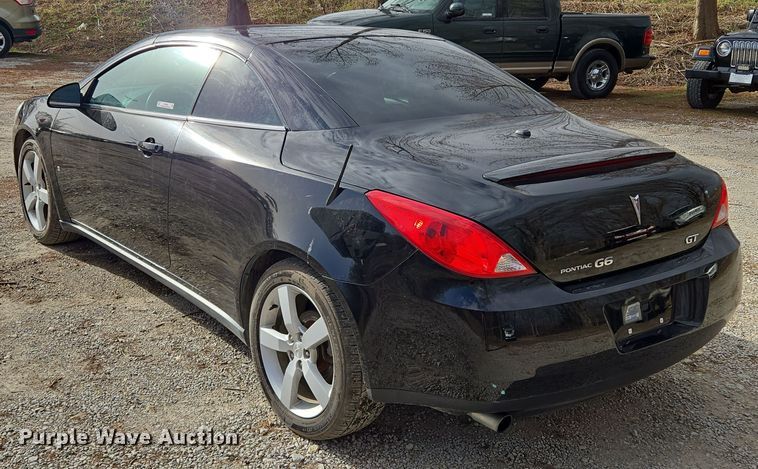 image for item EQ6868 2007 Pontiac  G6 convertible
