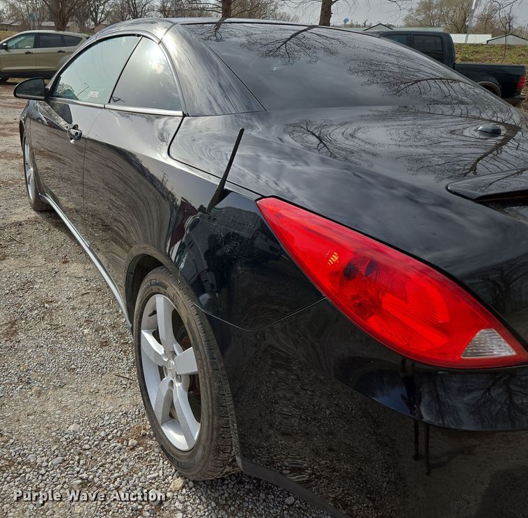 image for item EQ6868 2007 Pontiac  G6 convertible