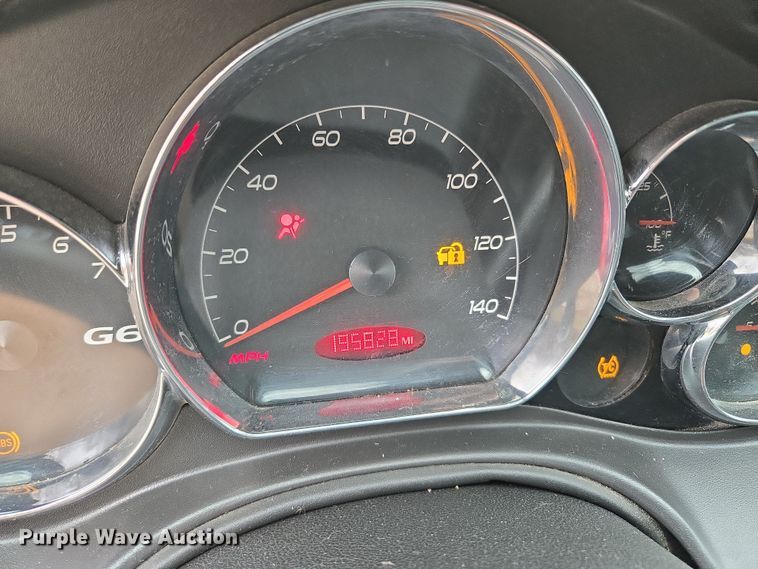 image for item EQ6868 2007 Pontiac  G6 convertible