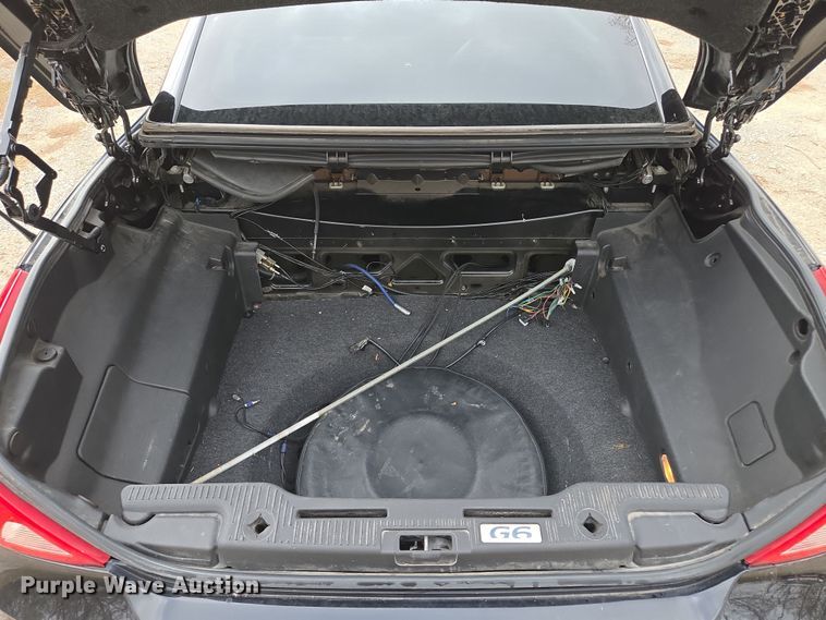 image for item EQ6868 2007 Pontiac  G6 convertible