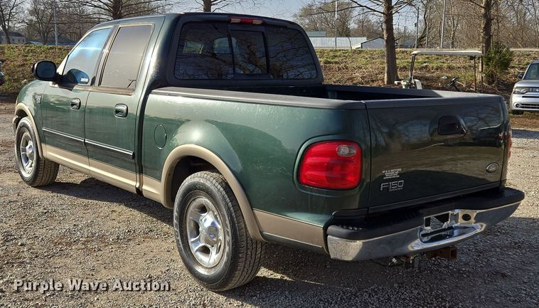 image for item EQ6871 2002 Ford F150 SuperCrew pickup truck