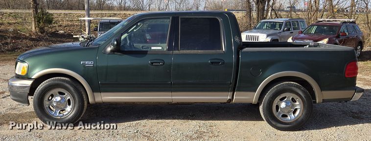 image for item EQ6871 2002 Ford F150 SuperCrew pickup truck