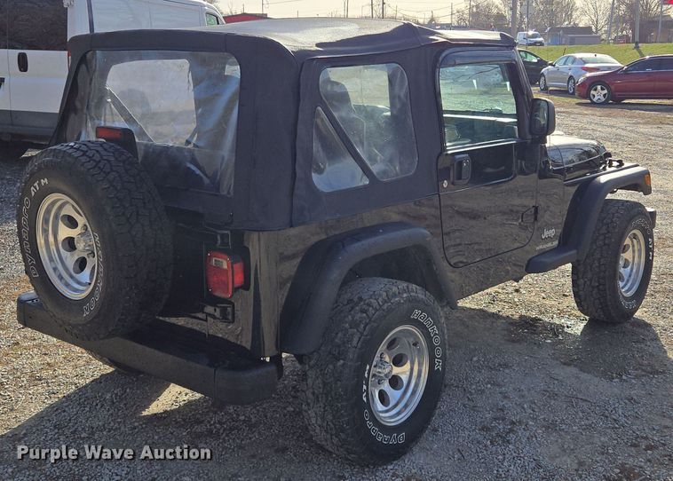 image for item EQ6874 2003 Jeep  Wrangler  SUV