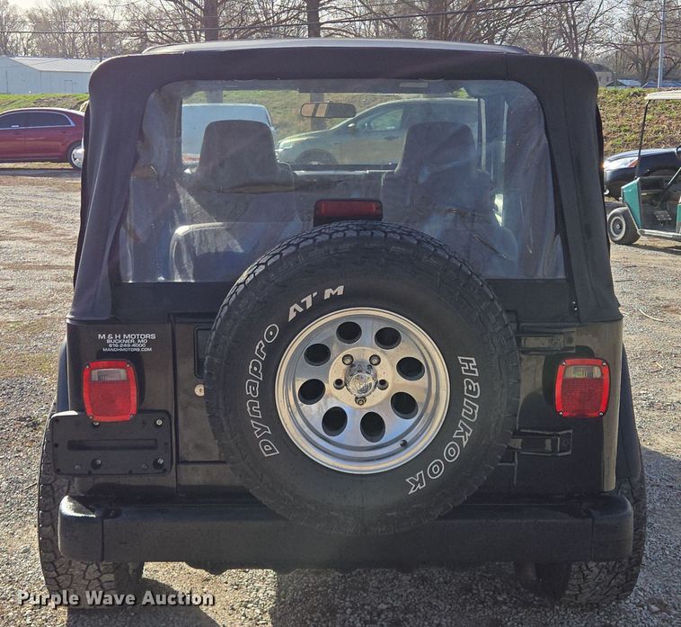 image for item EQ6874 2003 Jeep  Wrangler  SUV