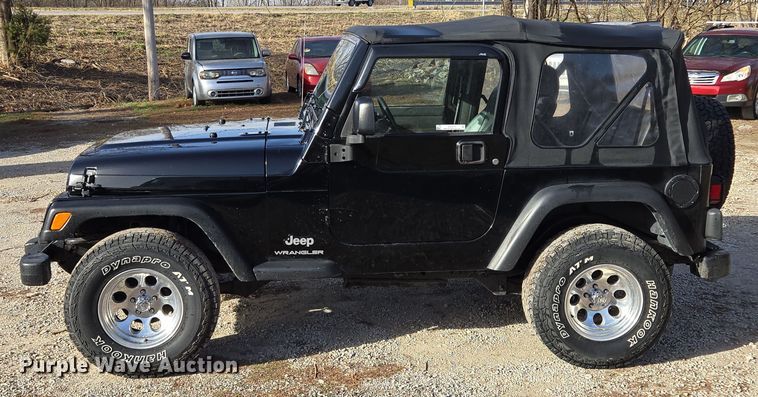 image for item EQ6874 2003 Jeep  Wrangler  SUV