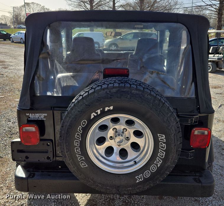 image for item EQ6874 2003 Jeep  Wrangler  SUV