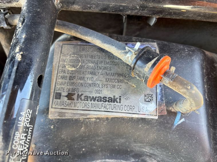 image for item OB9478 2022 Kawasaki Mule SX utility vehicle