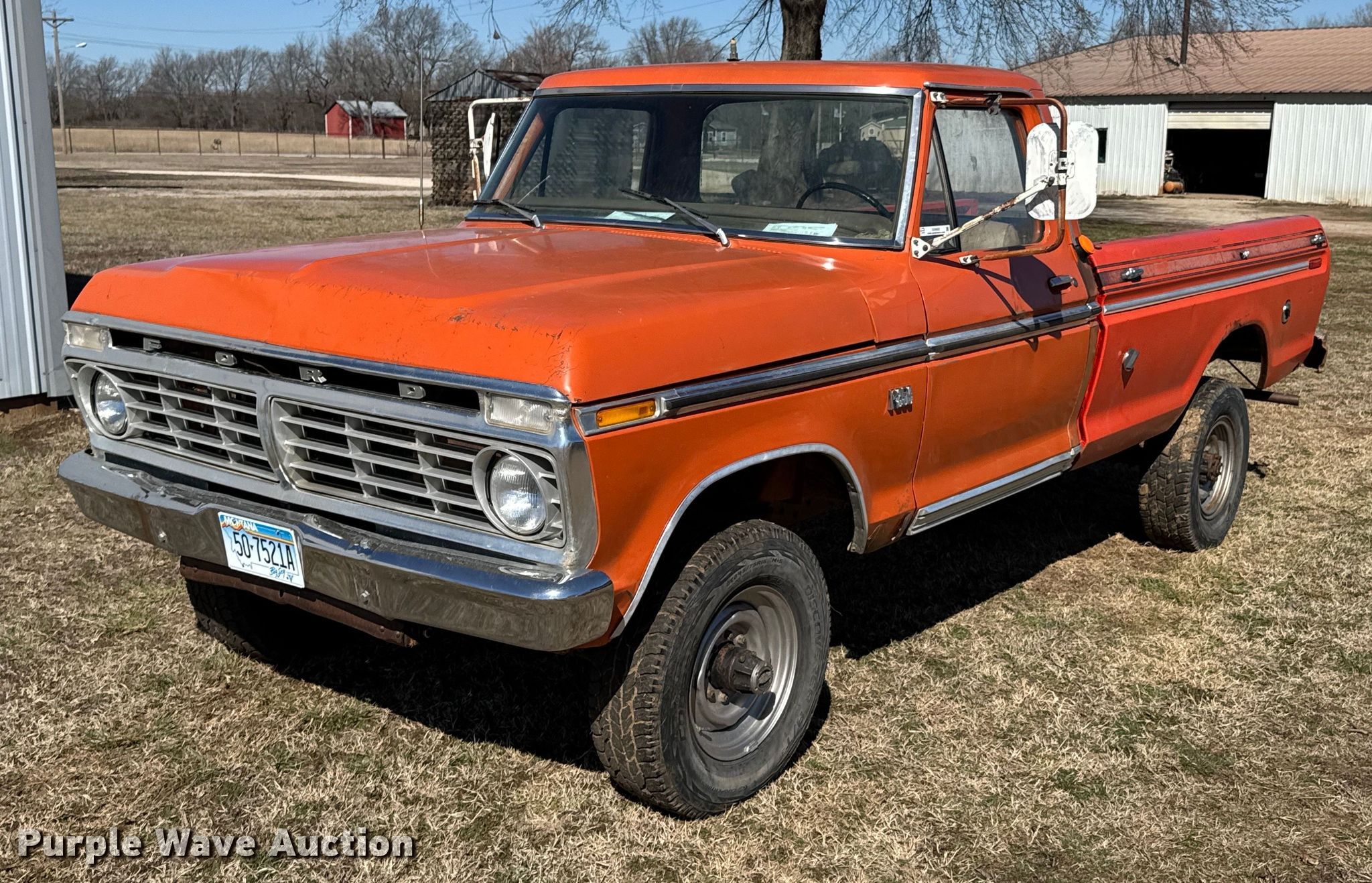 1974 Ford F250 pickup truck in Fredonia, KS | Item DO0653 sold