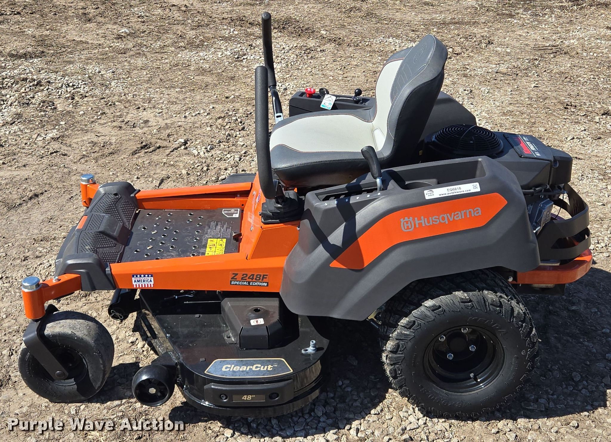 Husqvarna Z 248F Special Edition ZTR lawn mower in Kearney