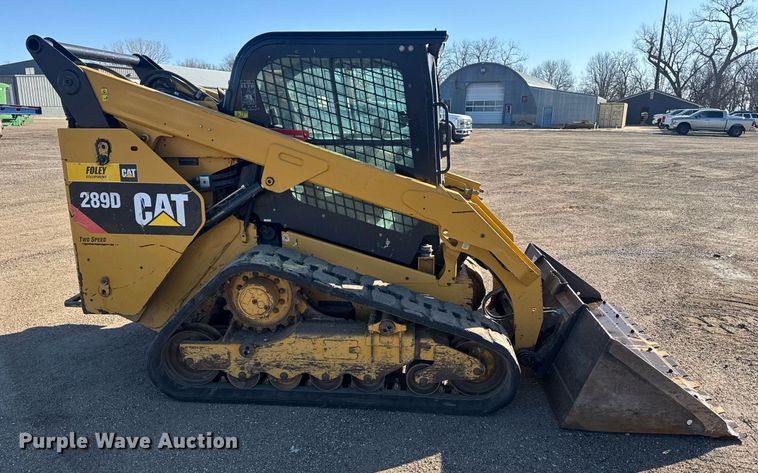 image for item DE2129 2015 Caterpillar 289D tracked skid steer loader