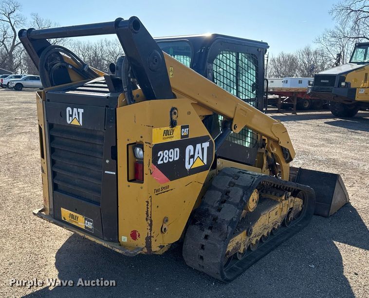 image for item DE2129 2015 Caterpillar 289D tracked skid steer loader