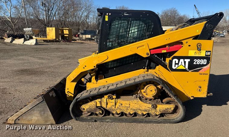 image for item DE2129 2015 Caterpillar 289D tracked skid steer loader
