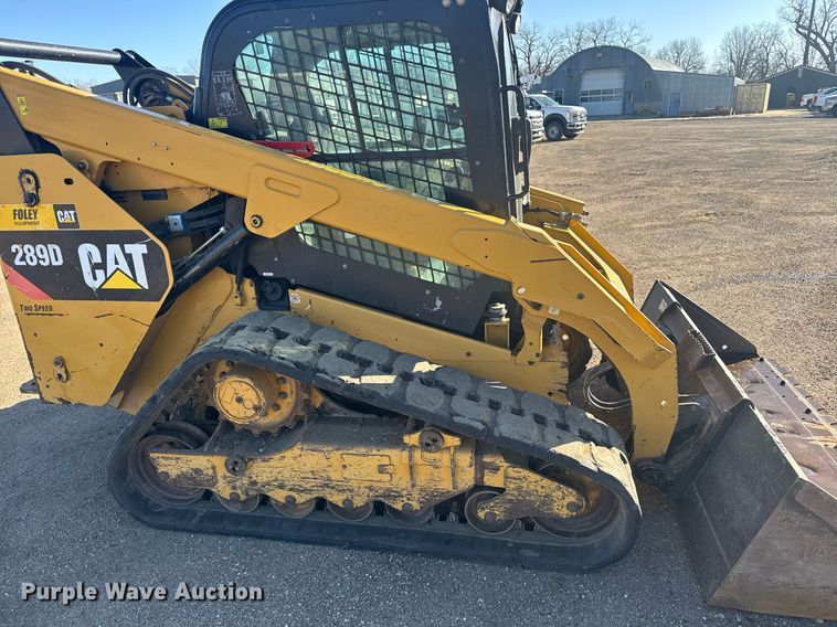 image for item DE2129 2015 Caterpillar 289D tracked skid steer loader