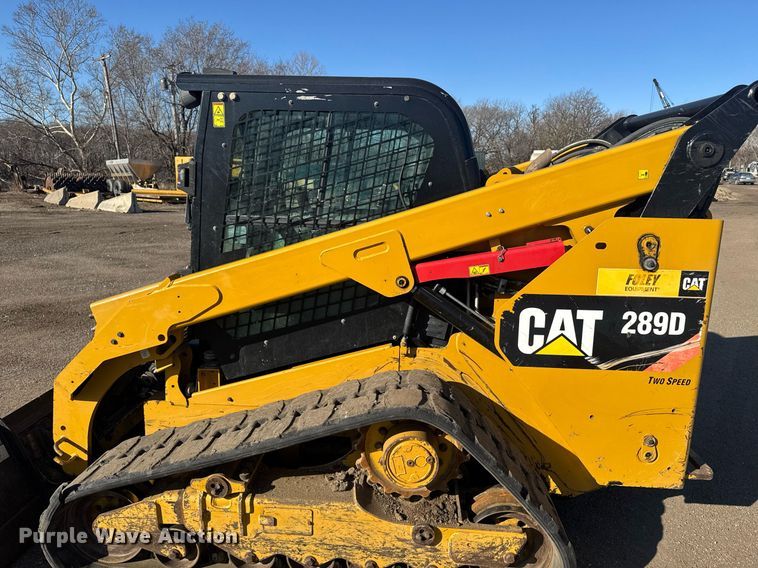 image for item DE2129 2015 Caterpillar 289D tracked skid steer loader