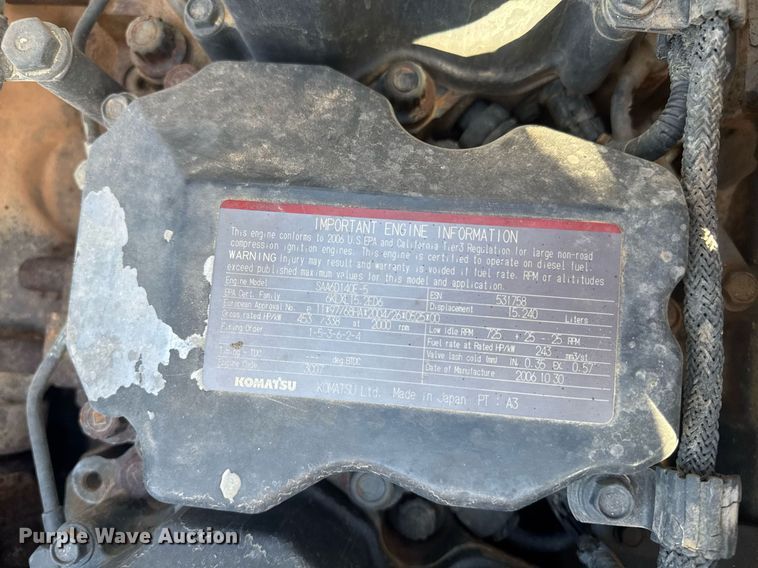 image for item DE2131 2007 Komatsu HM400-2 articulated haul truck